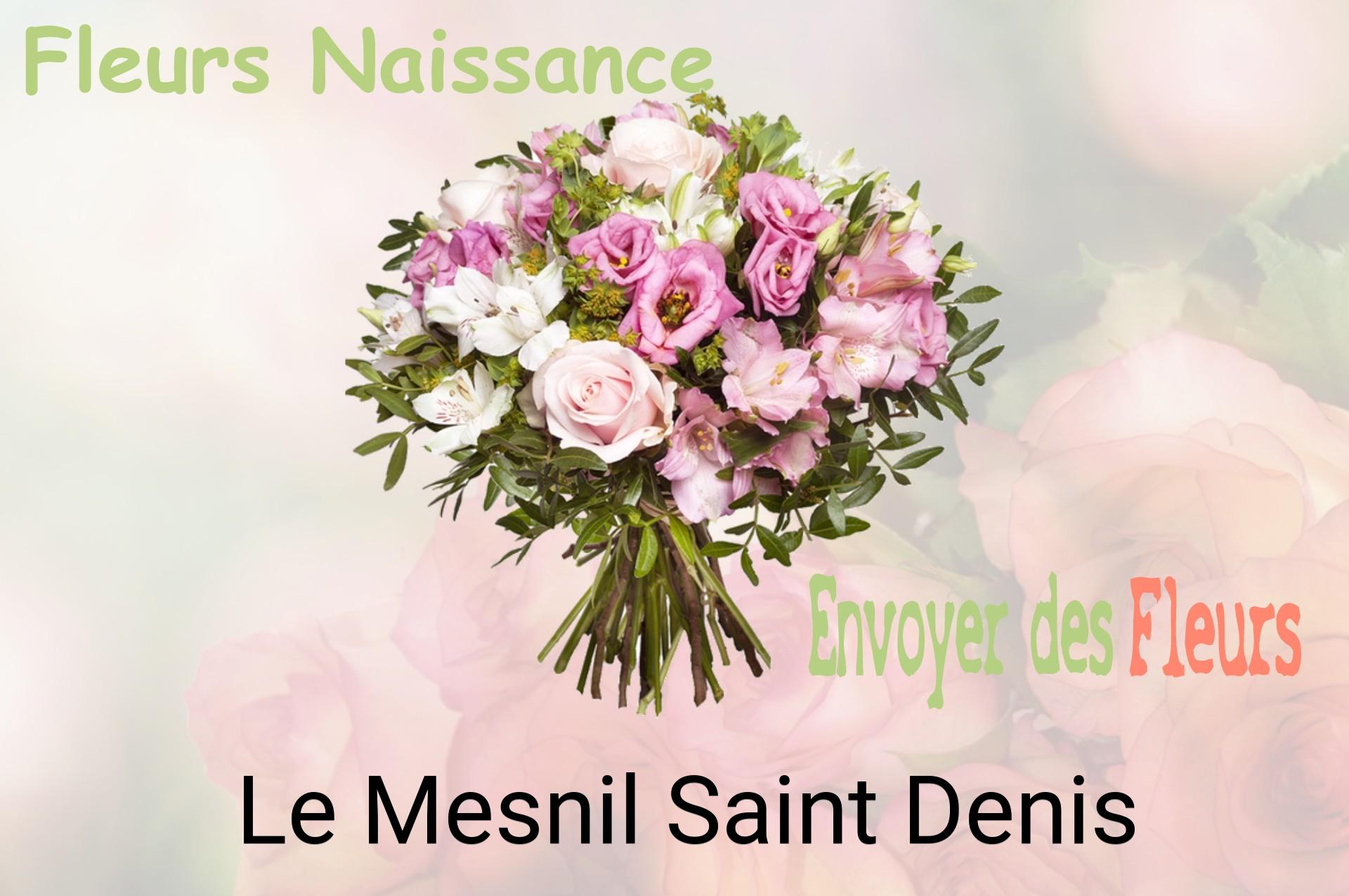 Bouquet de fleurs de naissance livré à Le Mesnil-Saint-Denis